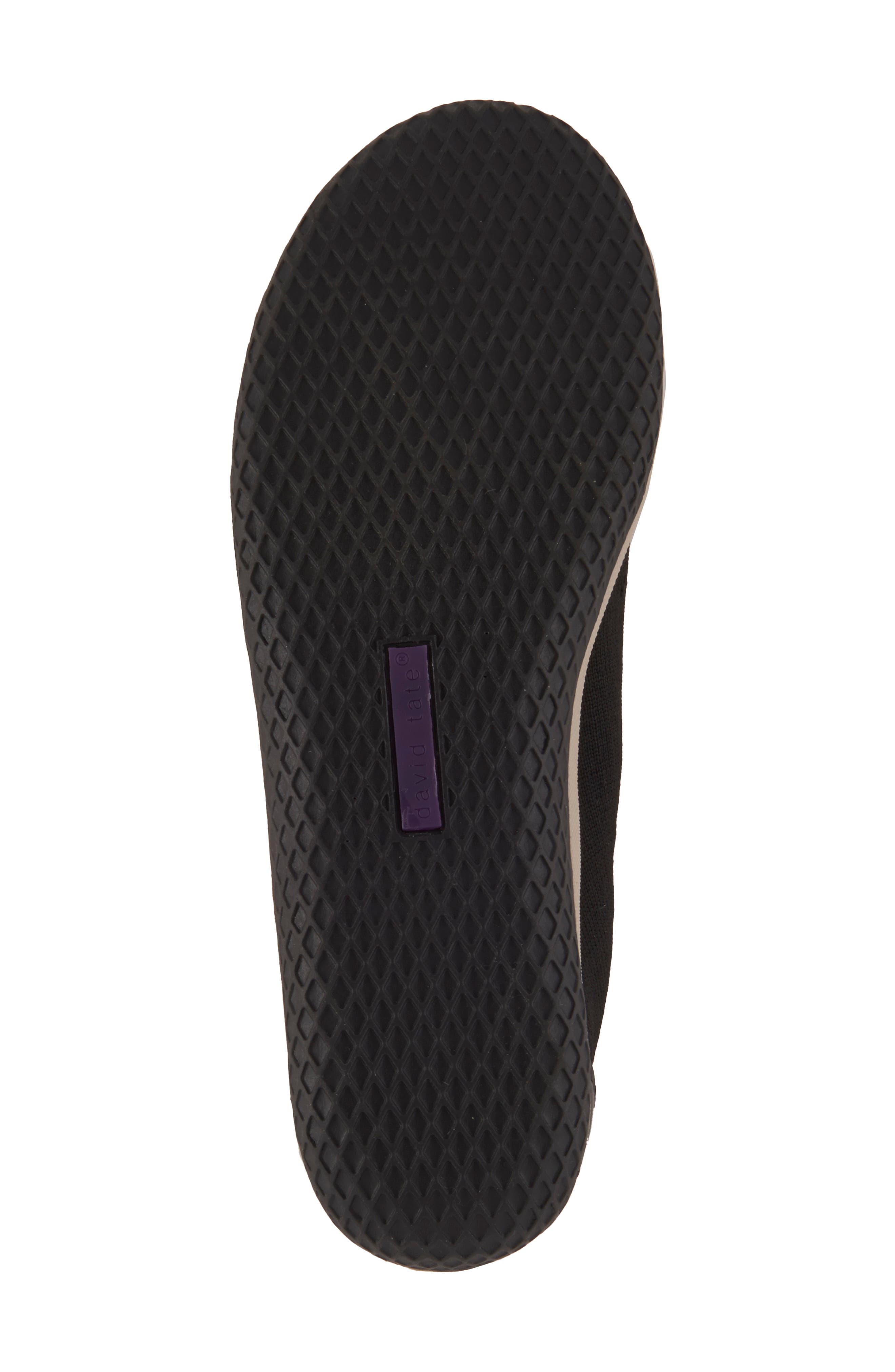 David Tate Gossip Slip-On Sneaker, Alternate, color, Black Fabric