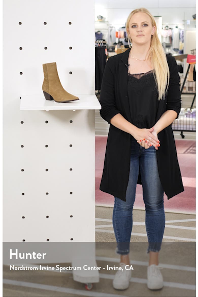 Caty Western Pointed Toe Bootie video