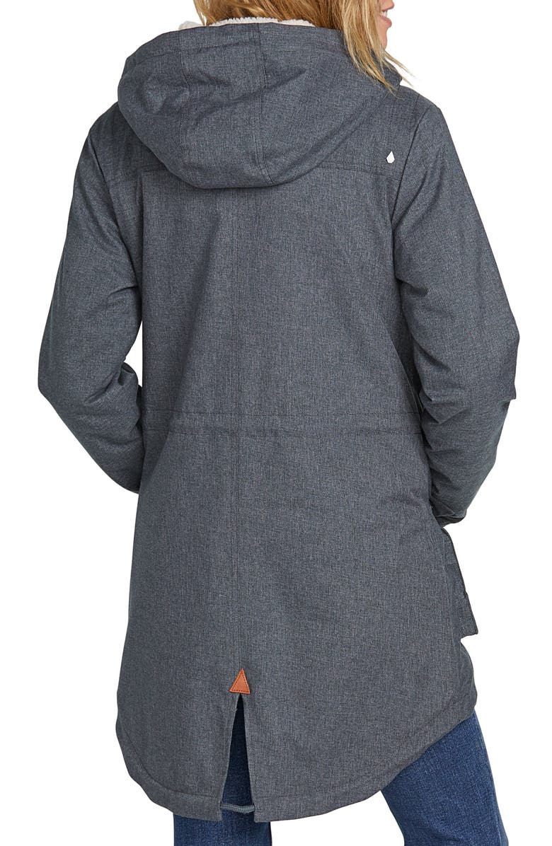 Volcom Walk on By 5K Parka, Alternate, color, 