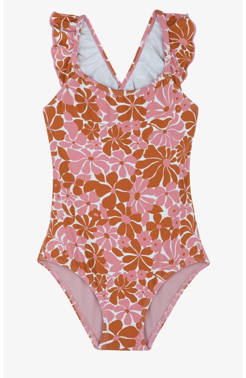 Summer Memories Square Neck Ruffle One Piece