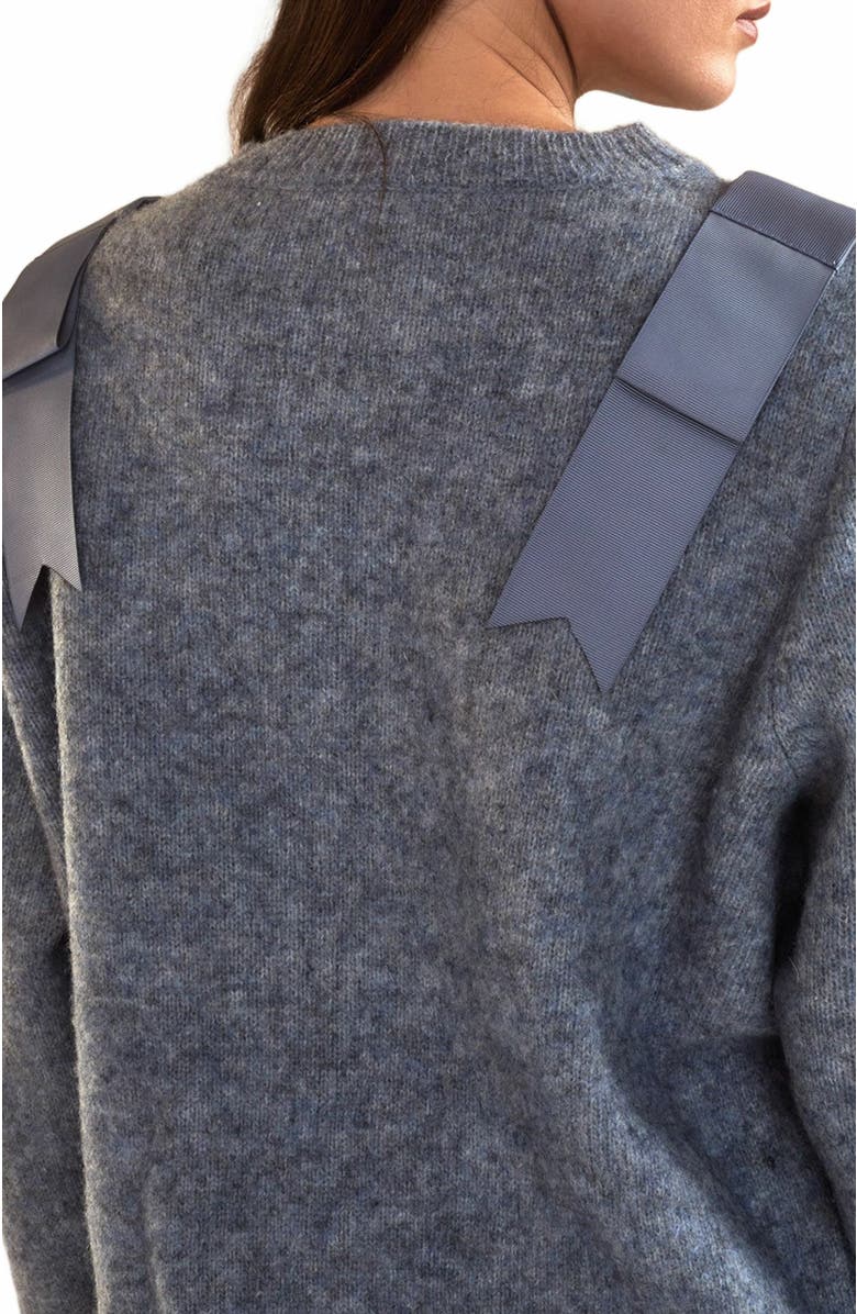 Cynthia Rowley Ivy Wool Cardigan, Alternate, color, 