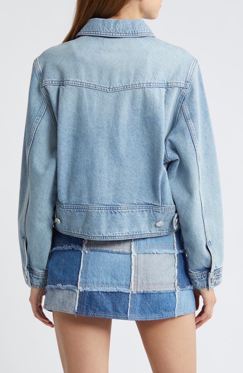 FRAME Heart Denim Jacket, Alternate, color,