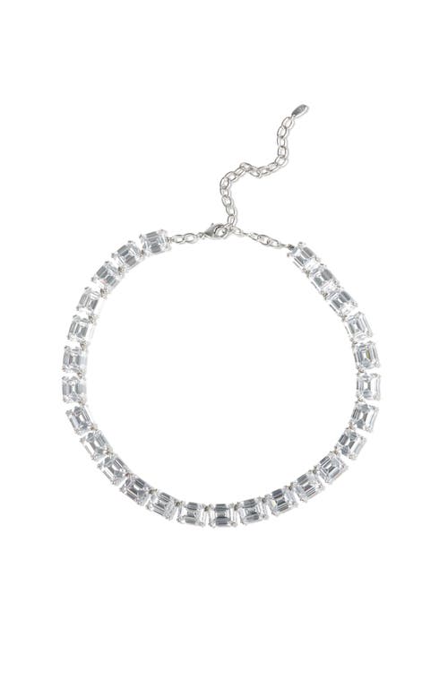 Rc Retro Chic Coconut Glow Necklace In Silver