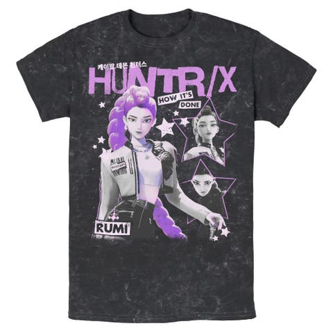 Men's KPop Demon Hunters Pop Star Huntrix Rumi  Graphic T-Shirt