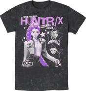 KPop Demon Hunters Men's KPop Demon Hunters Pop Star Huntrix Rumi  Graphic T-Shirt