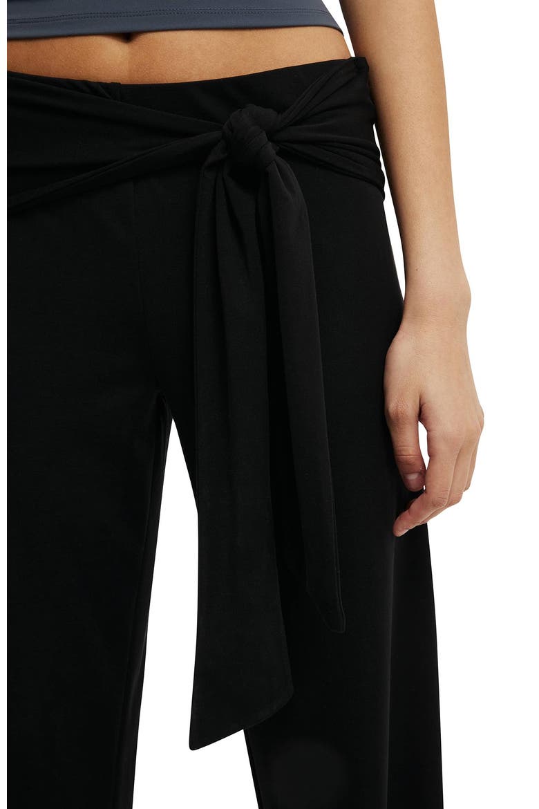 Women's Honey Tie Pant, Alternate, color, Black