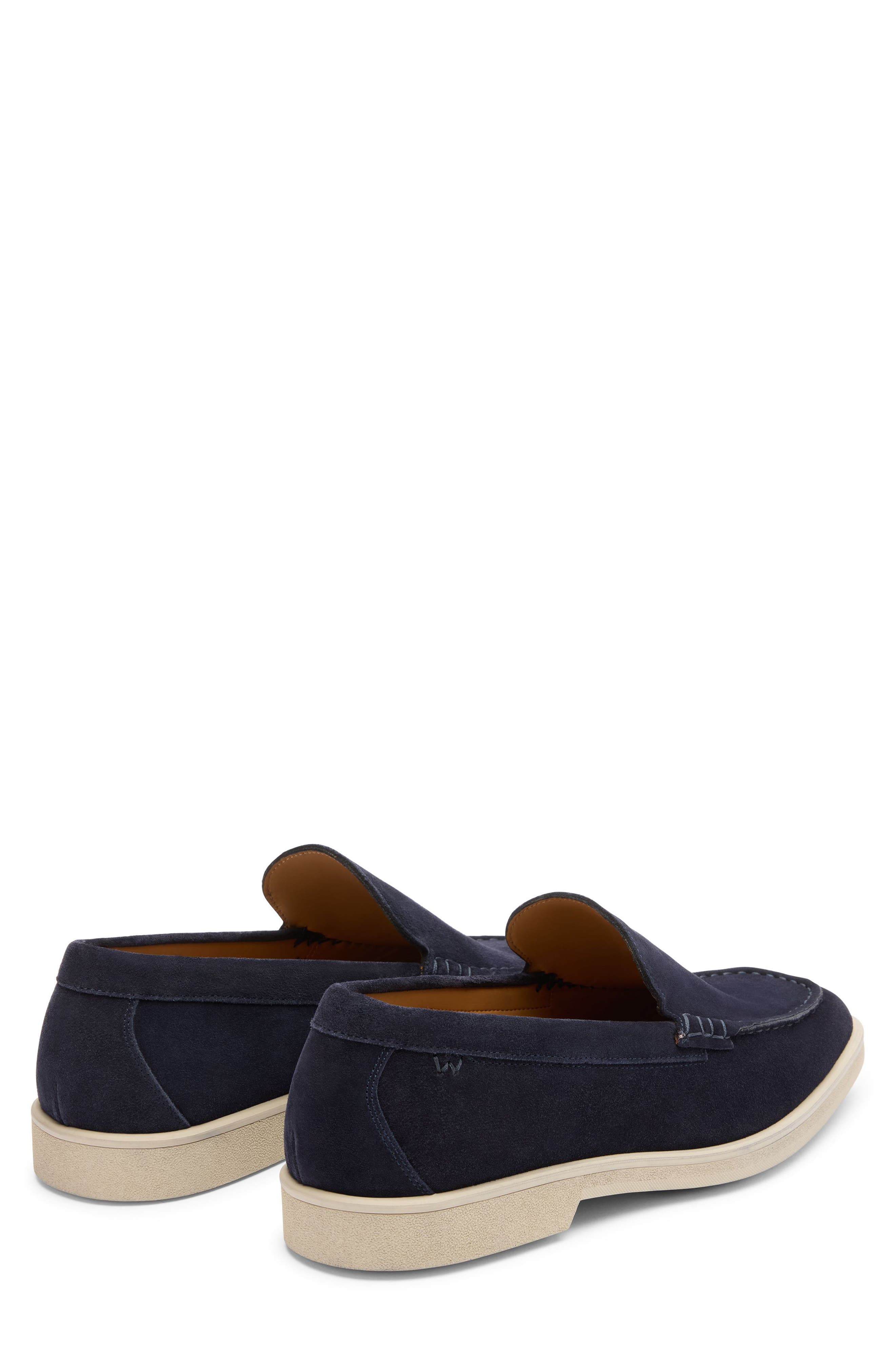 Stuart Weitzman Don Loafer, Alternate, color, Navy Blue