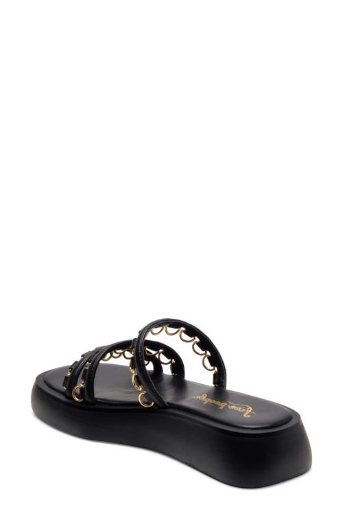 Free People Midas Touch Platform Sandal In Black