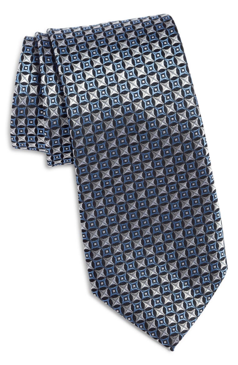 Nordstrom Neat Silk Tie, Main, color, 
