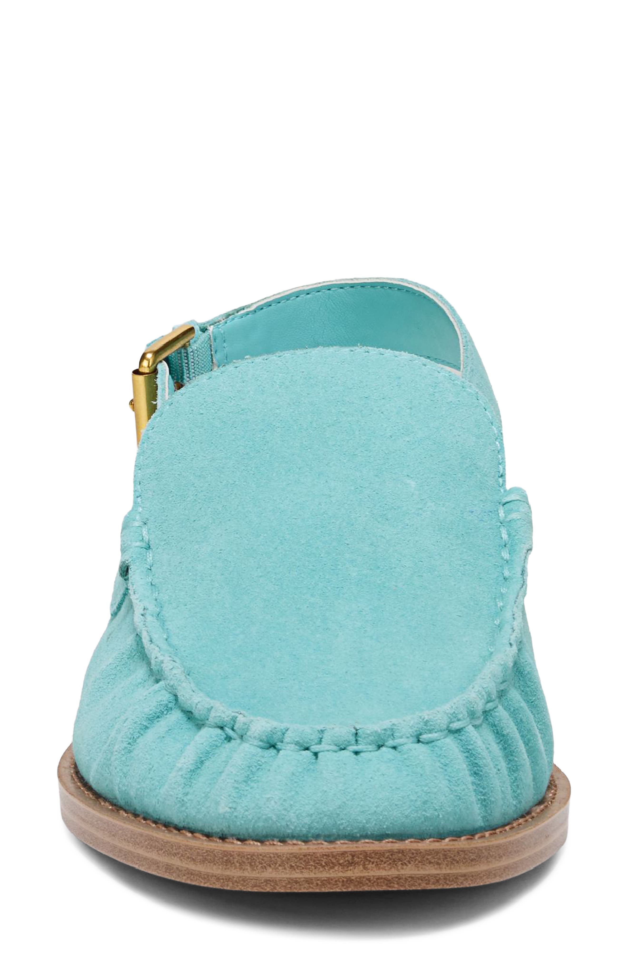 Sully Slingback Loafer, Alternate, color, AQUAMARINE