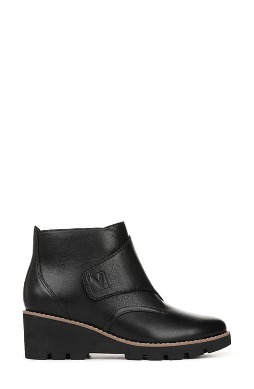 Vionic Abby Wedge Bootie In Black
