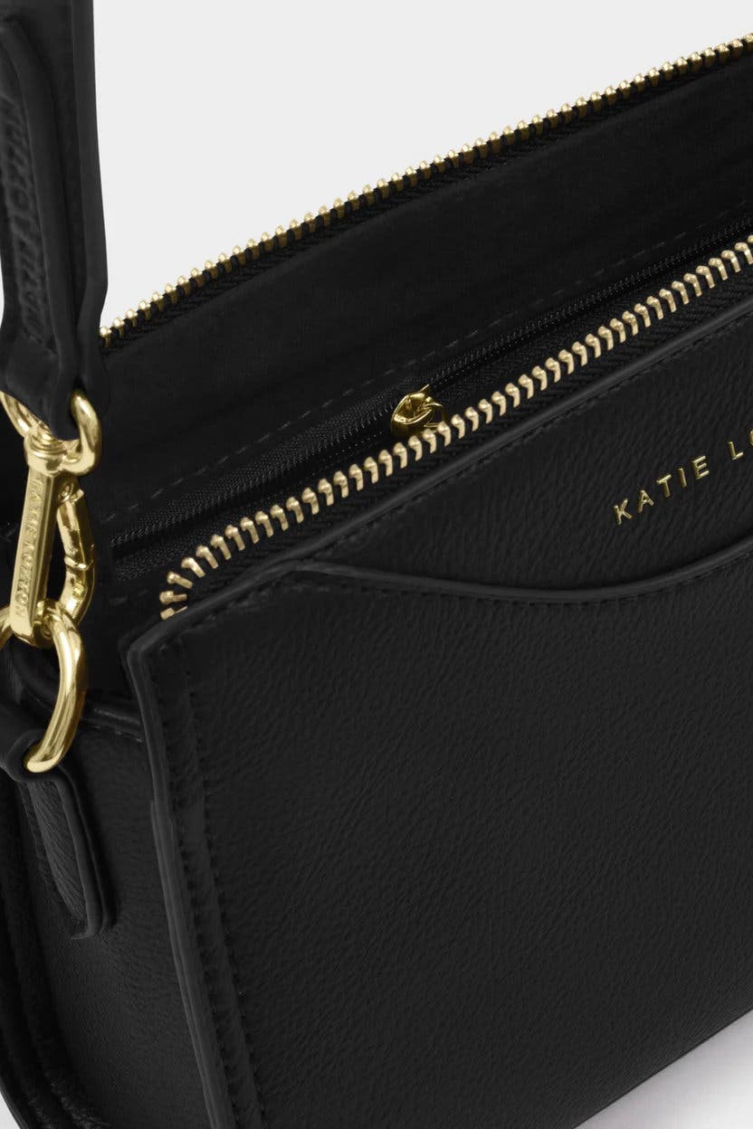 Katie Loxton Alba Crossbody Bag in Black, Alternate, color, Black