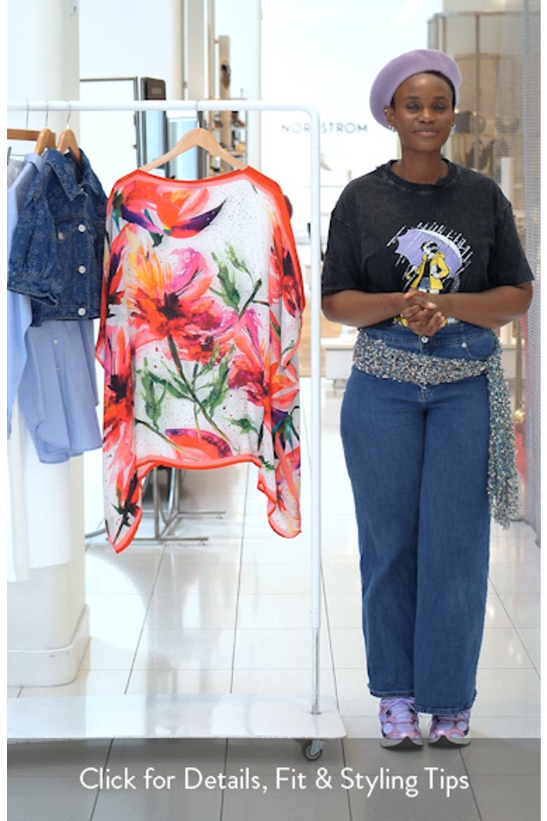 Floral Print Caftan Dress video