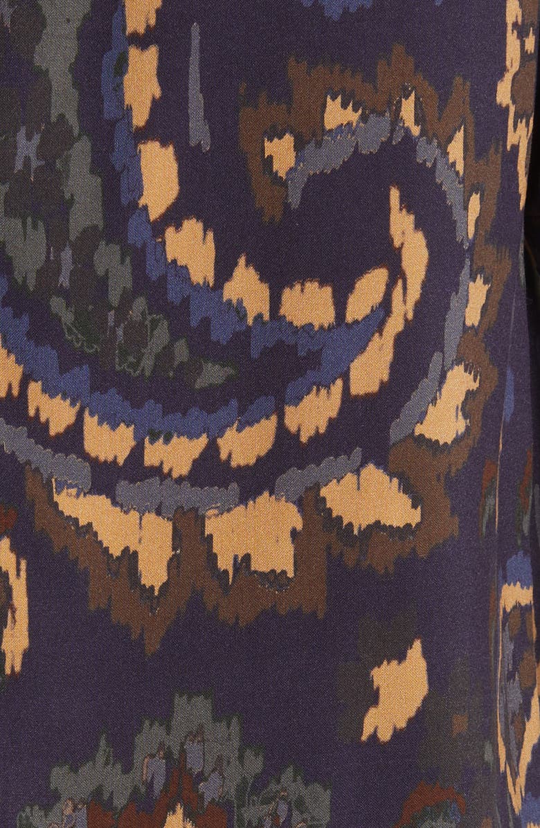 Wax London Didcot Oversize Paisley Short Sleeve Button-Up Shirt, Alternate, color,