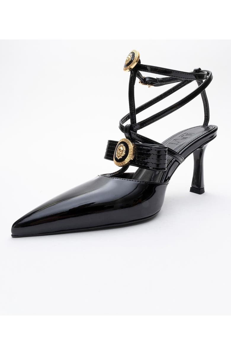 Prologue Shoes Peal Pointed Toe Pump, Alternate, color, Black Patent