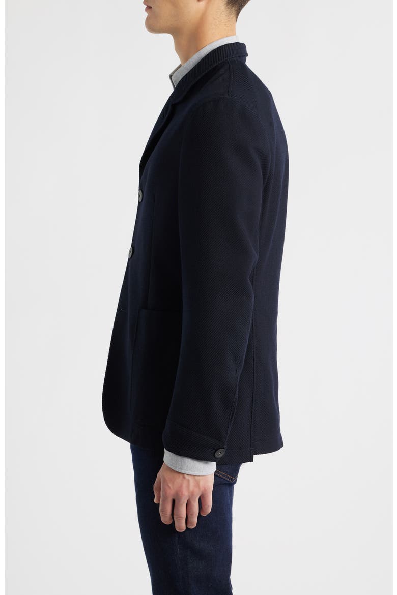 Nuvola Regular Fit Wool Blend Sport Coat, Alternate, color, NAVY