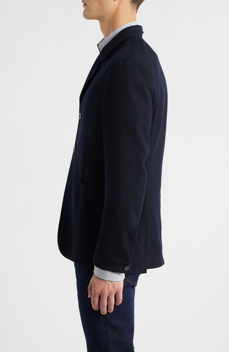 Canali Nuvola Regular Fit Wool Blend Sport Coat, Alternate, color, Navy