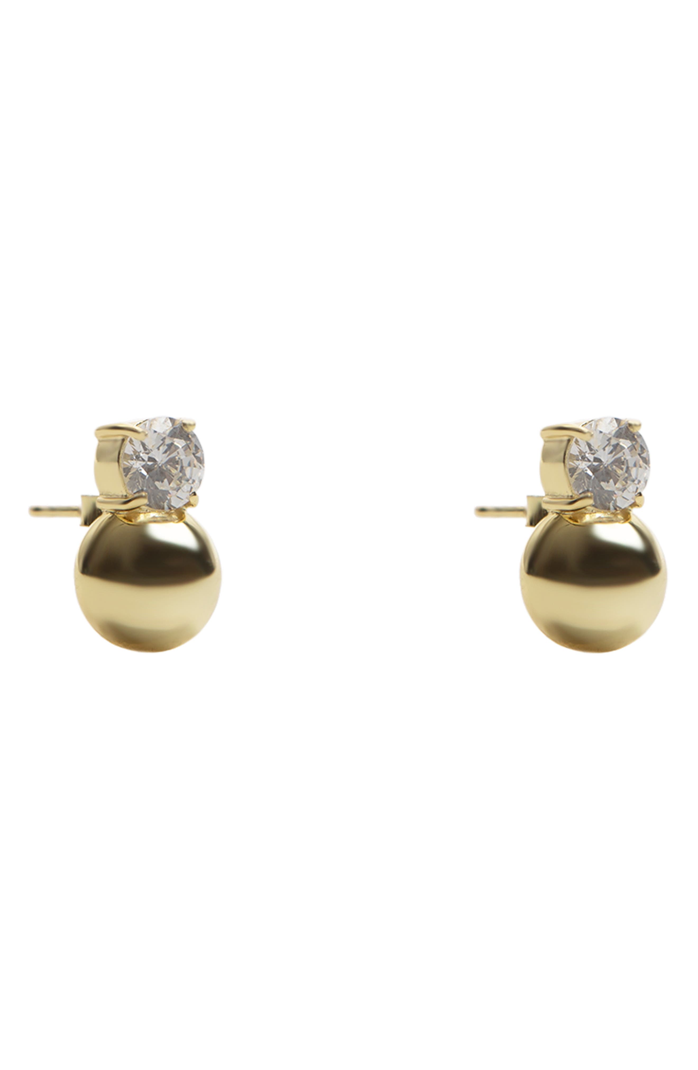 Argento Vivo Sterling Silver Scarlette Stud Earrings