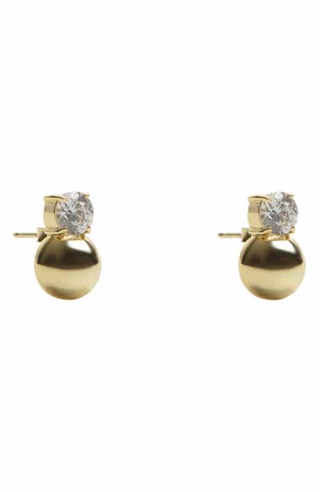 Argento Vivo Sterling Silver Scarlette Stud Earrings