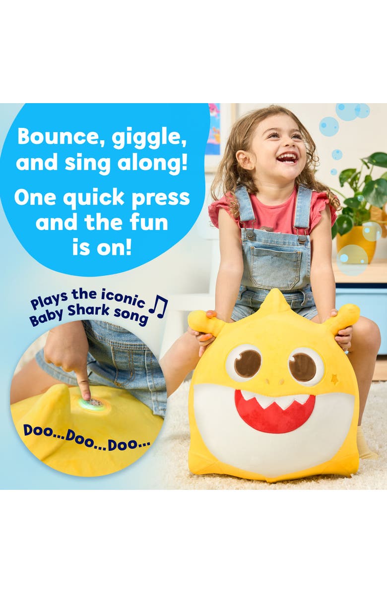JitteryGit Baby Shark-Bounce-n-Play, Alternate, color, Yellow