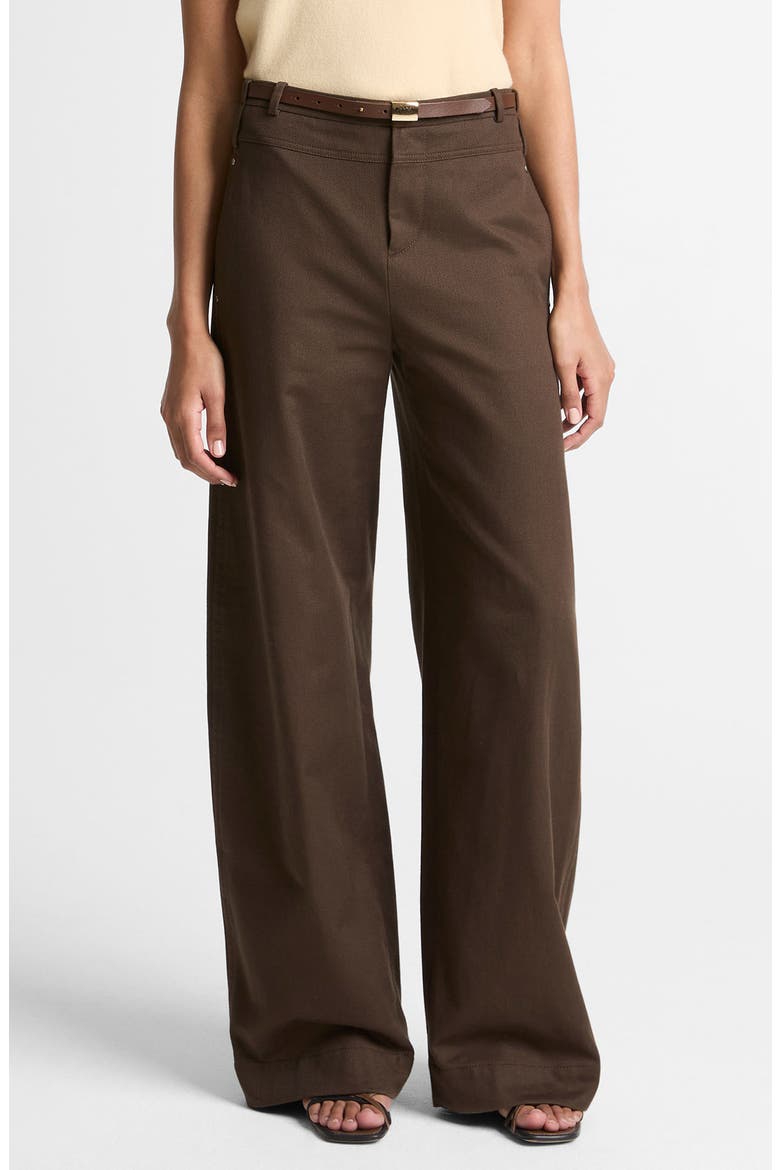 Cotton Utility Wide Leg Pants, Main, color, WILLOW