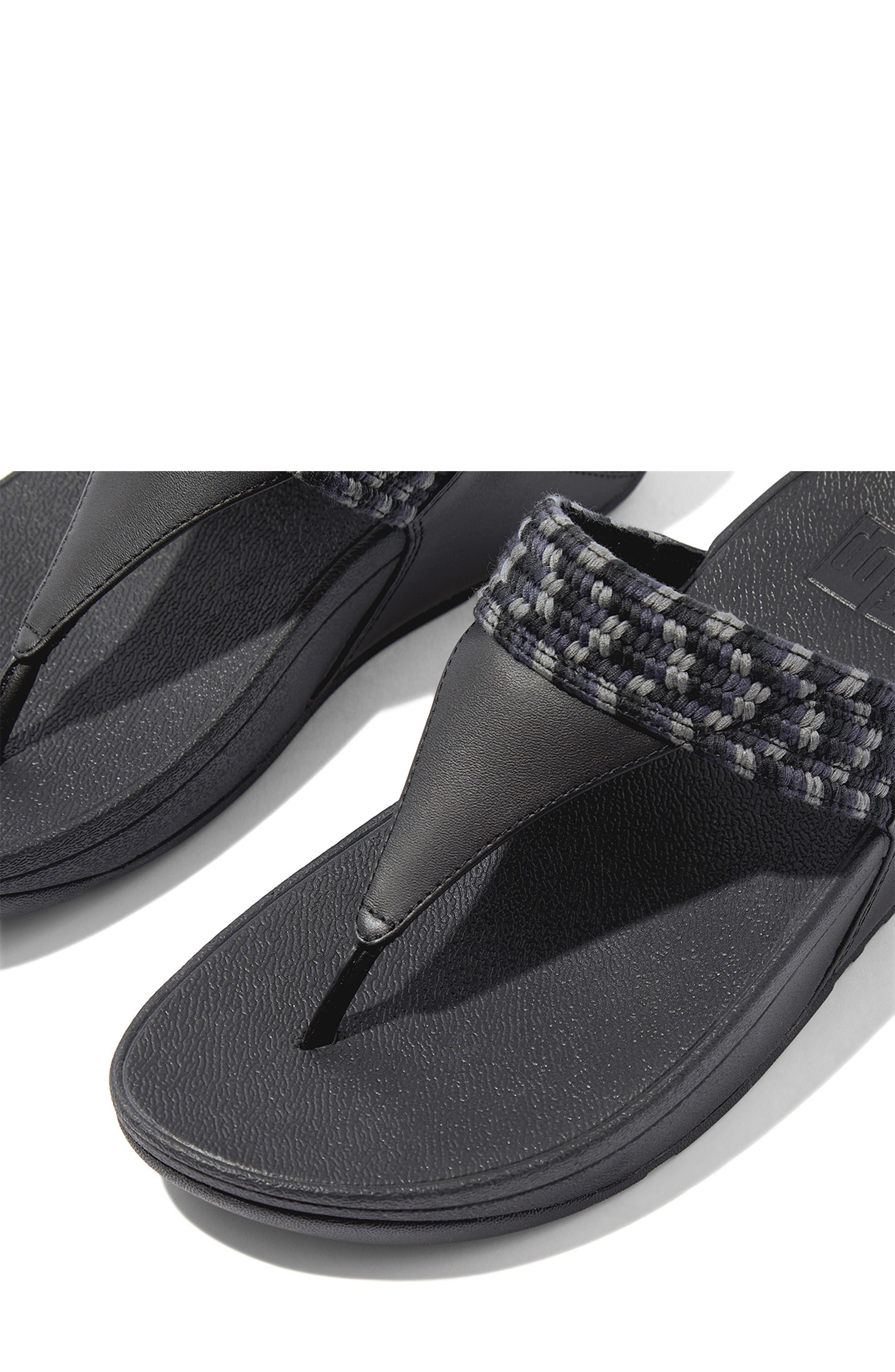 FitFlop Lulu Art Wedge Sandal, Alternate, color, 