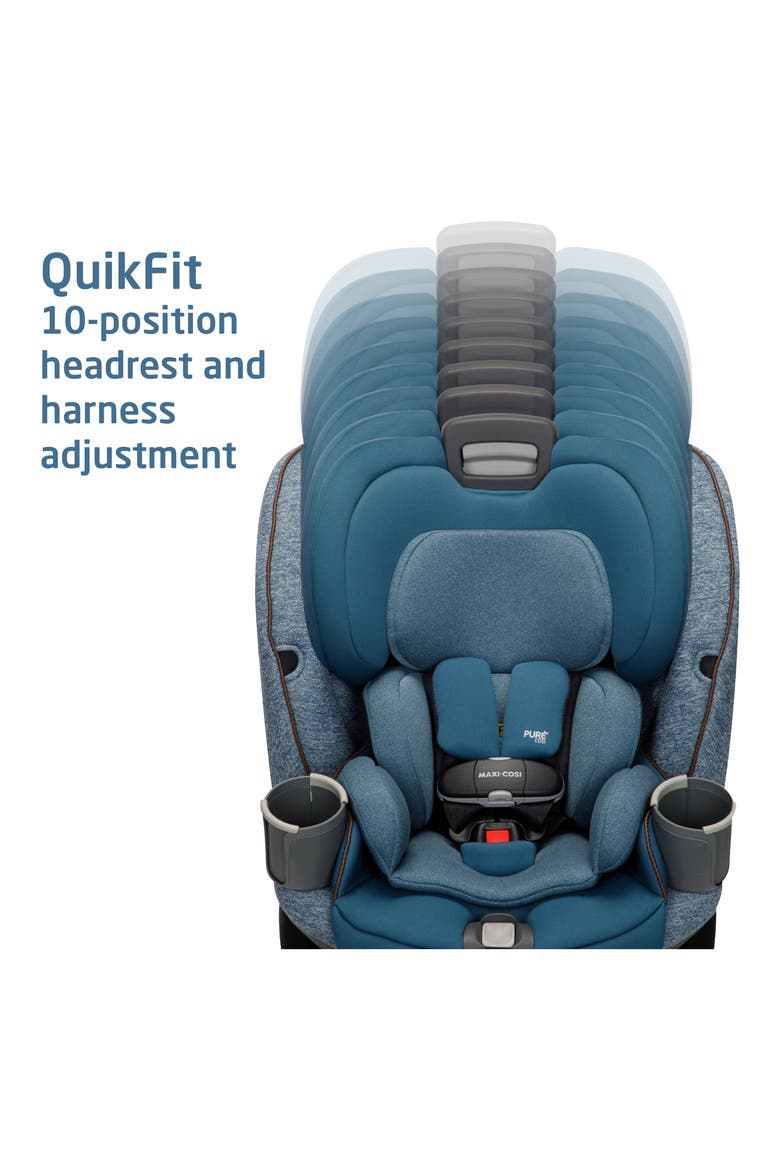 Emme 360º Rotating All-in-One Car Seat, Alternate, color, PACIFIC WONDER