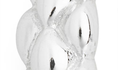 Argento Vivo Pinecone Hoop Earrings