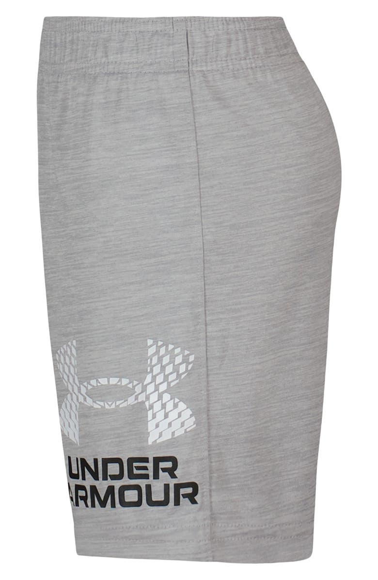 Under Armour Kids' Tech Logo Shorts, Alternate, color, Steel