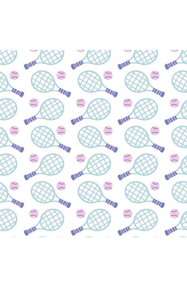 Lila and Hayes Alden Girls' Pajama Pant Set, Alternate, color, Tennis Match Pink