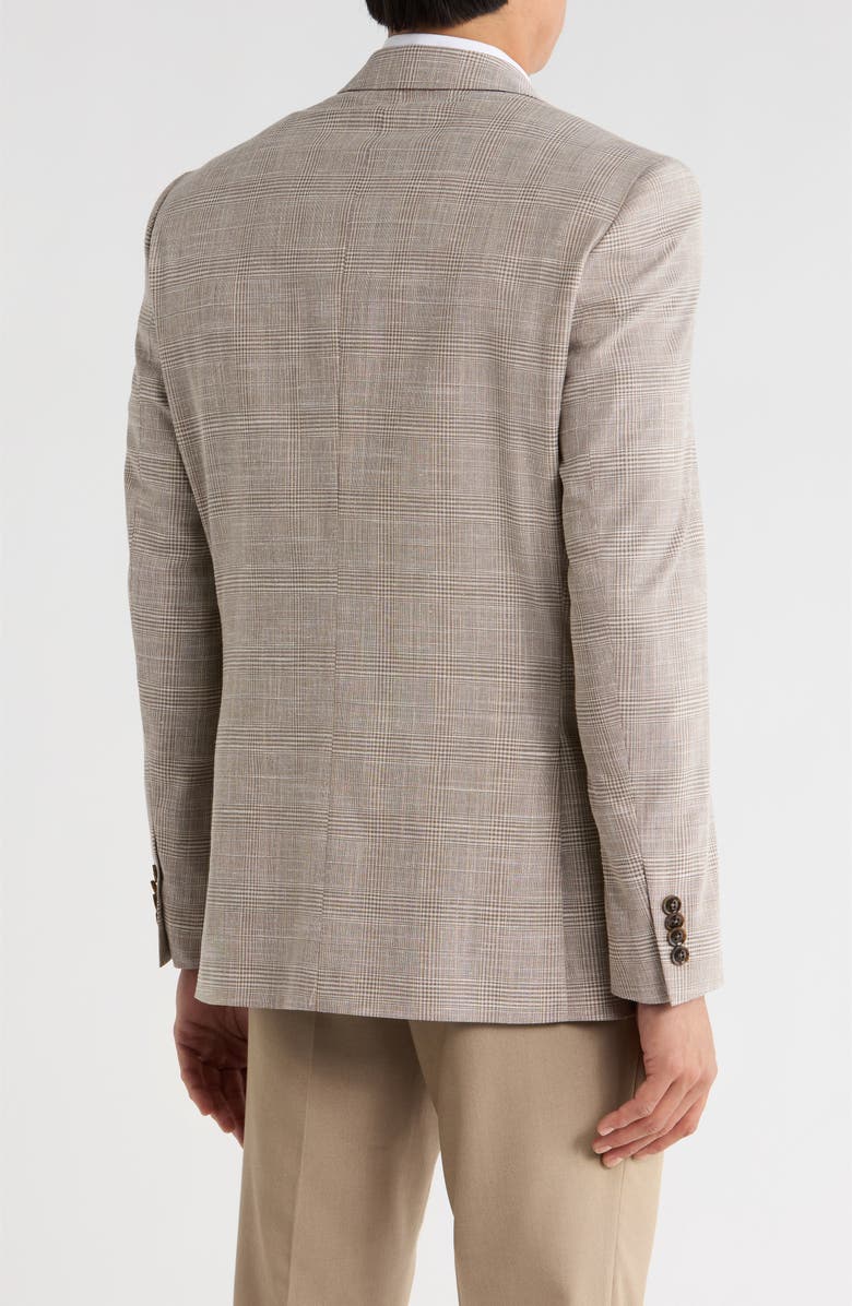 Ted Baker London Jarrow Slim Fit Gray Wool Blend Blazer, Alternate, color, 