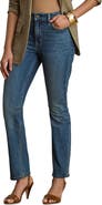 Lauren Ralph Lauren High Waist Ankle Straight Leg Jeans