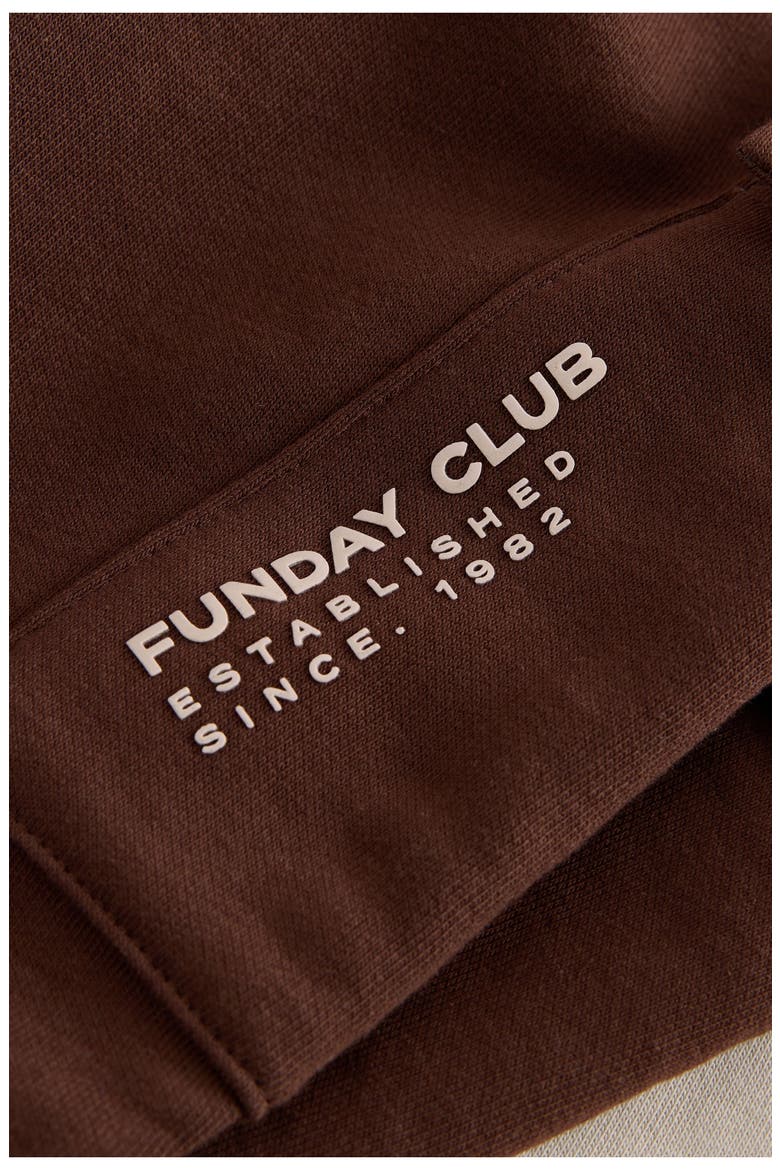Kids' Funday Club Sweatshirt & Cargo Joggers Set, Alternate, color, NEUTRAL