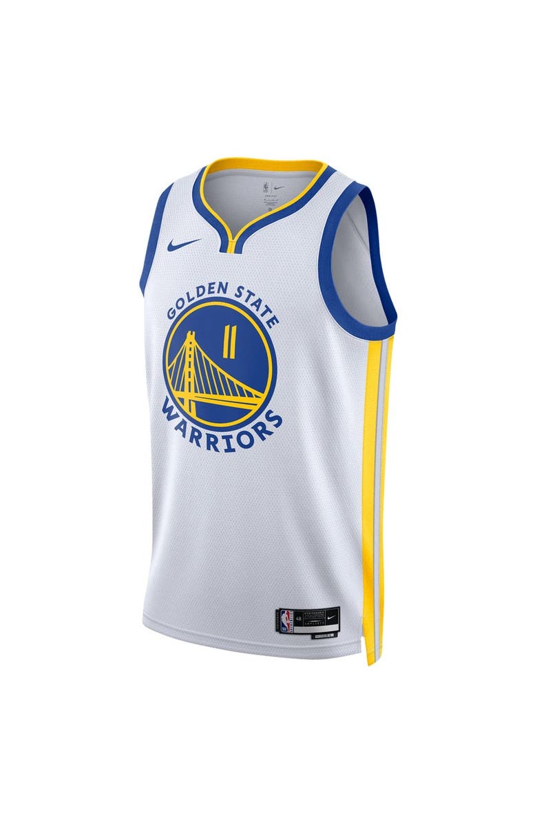Nike Unisex Nike Klay Thompson White Golden State Warriors Swingman Jersey - Association Edition, Alternate, color, White