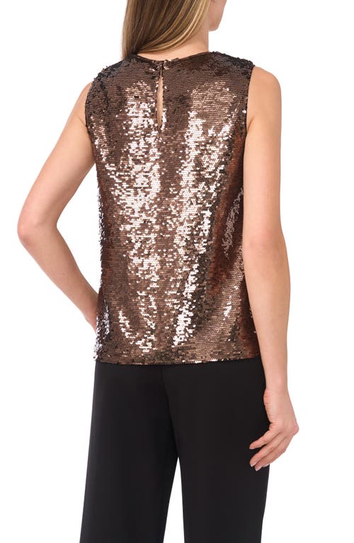 Halogenr Halogen(r) Sequin Shell Top In Brown