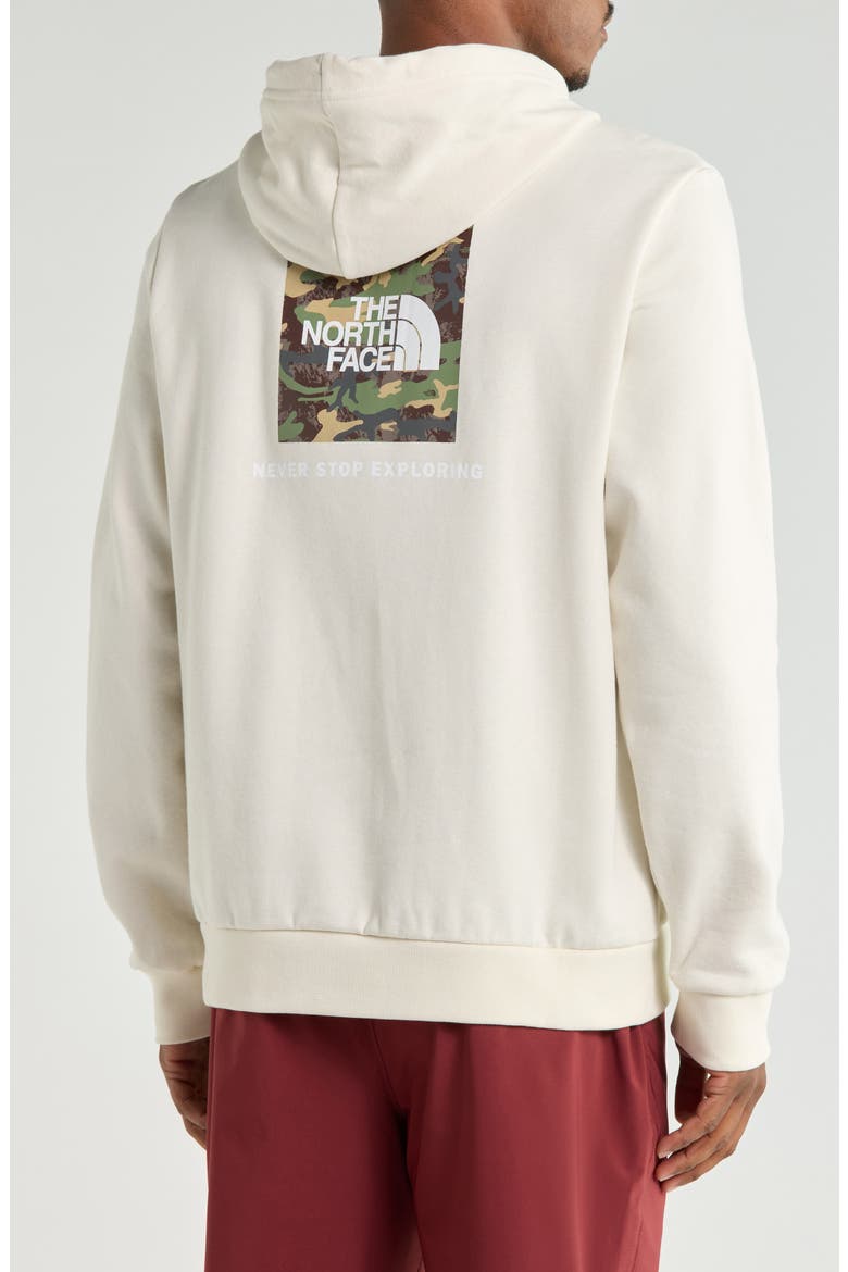 Evolution Box Camo Fill Graphic Hoodie, Alternate, color, WHITE DUNE