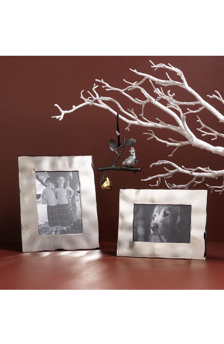 Michael Aram Reflective Water Picture Frame, Alternate, color, Silver