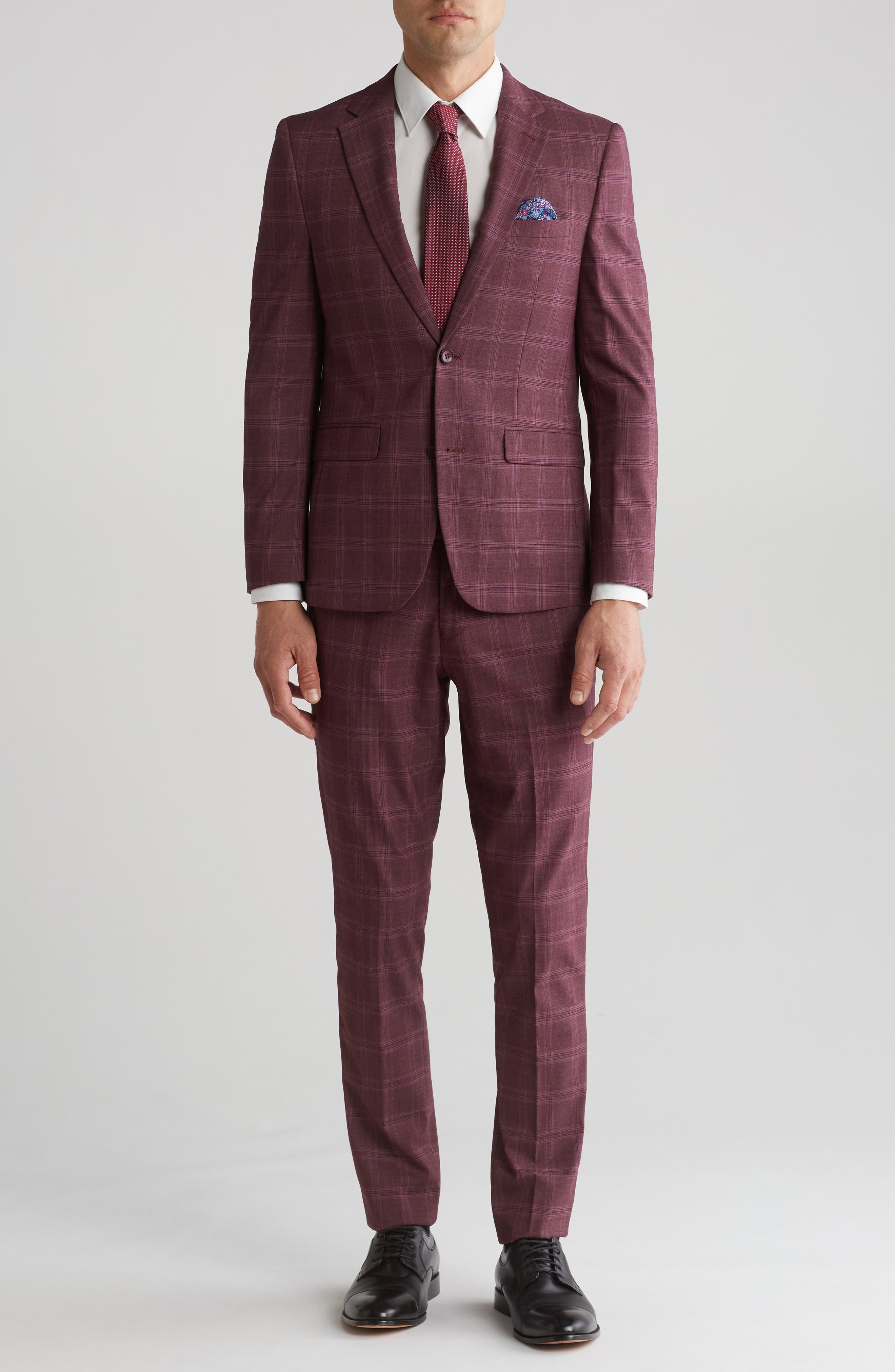 SOUL OF LONDON Soul Fancy Plaid Suit