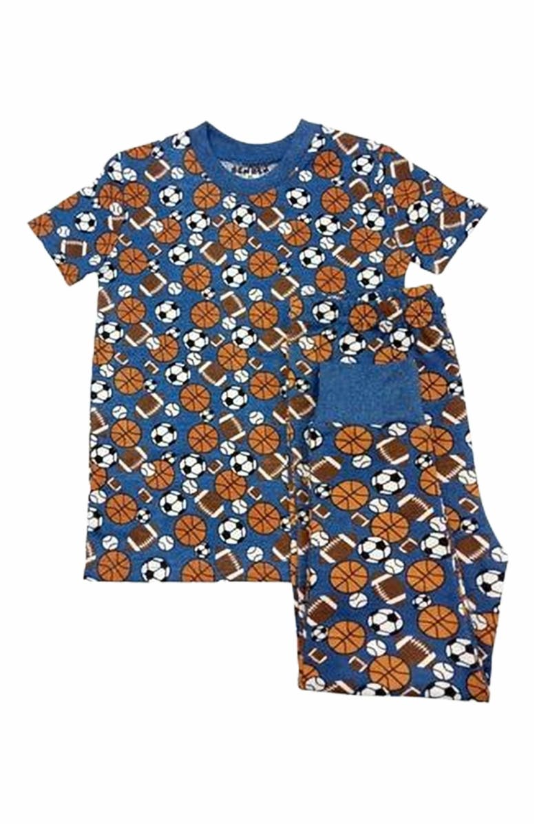 BenBen Boy's Shortsleeve Pajama Set, Main, color, 