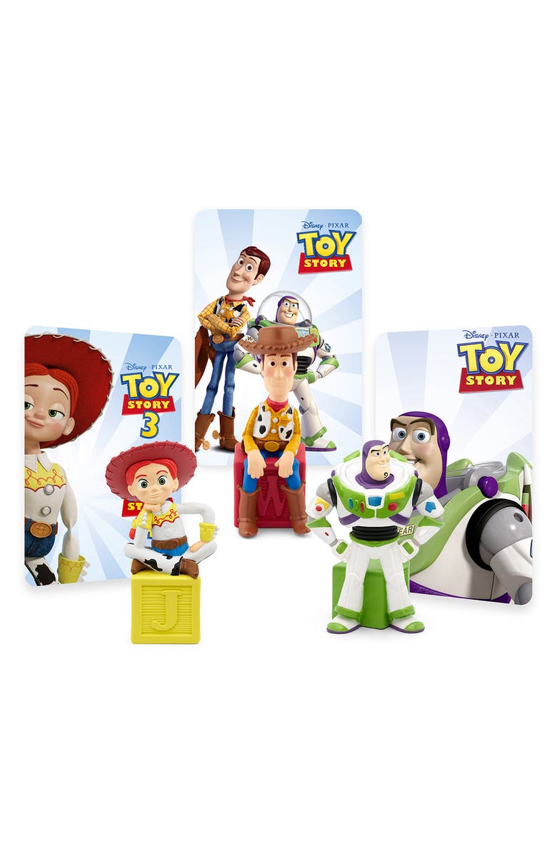 tonies Red Toniebox Playtime Puppy Starter Set & Pixar<sup>®</sup> 3-Pack Tonie Audio Character Bundle, Alternate, color,