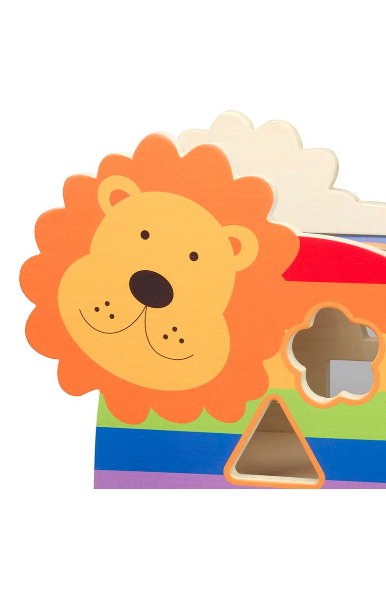ORANGE TREE TOYS Shape Sorter Lion, Alternate, color, Multicolored