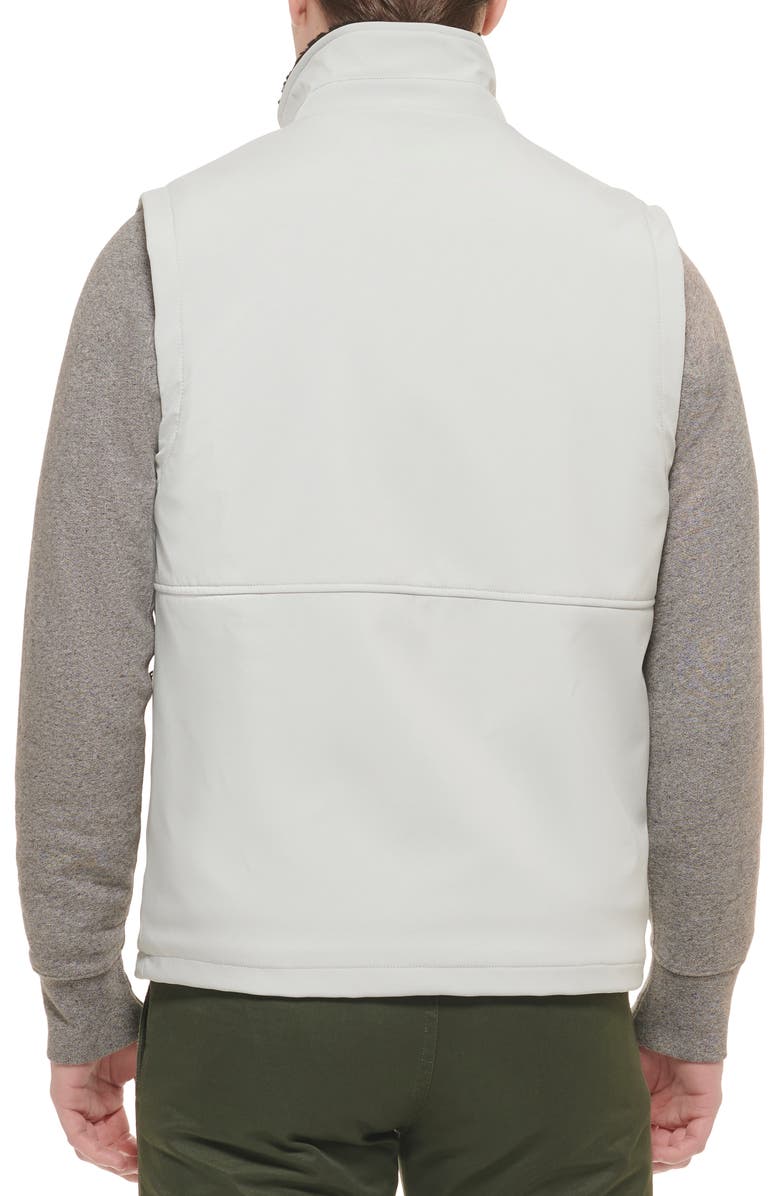 Tommy Hilfiger Water Resistant Faux Shearling Lined Quilted Vest, Alternate, color, 