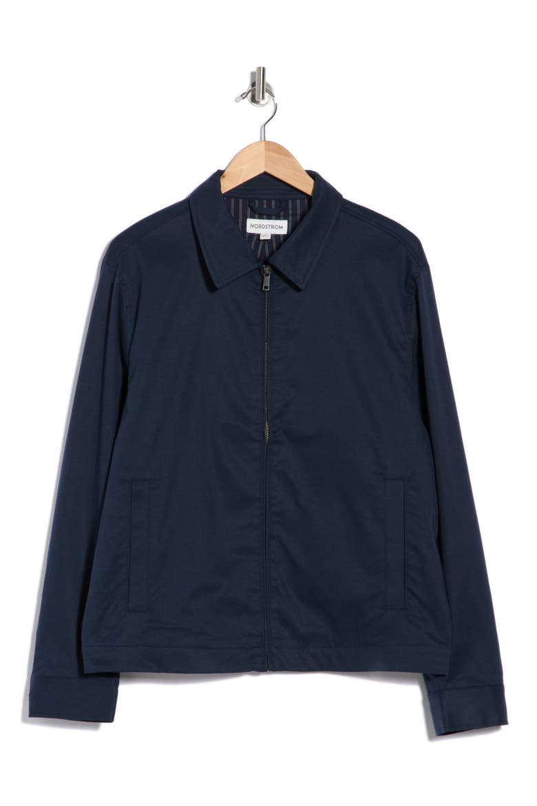 Harrington Jacket, Main, color, NAVY SAPPHIRE
