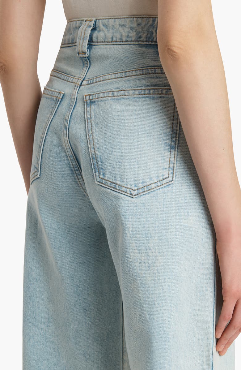 Khaite Callum Tapered Leg Jeans, Alternate, color, Shelburne