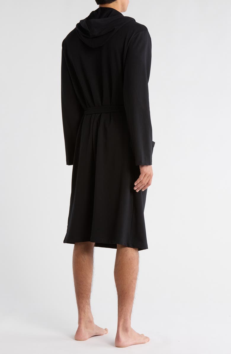 Kenneth Cole New York Premium Robe, Alternate, color, Black