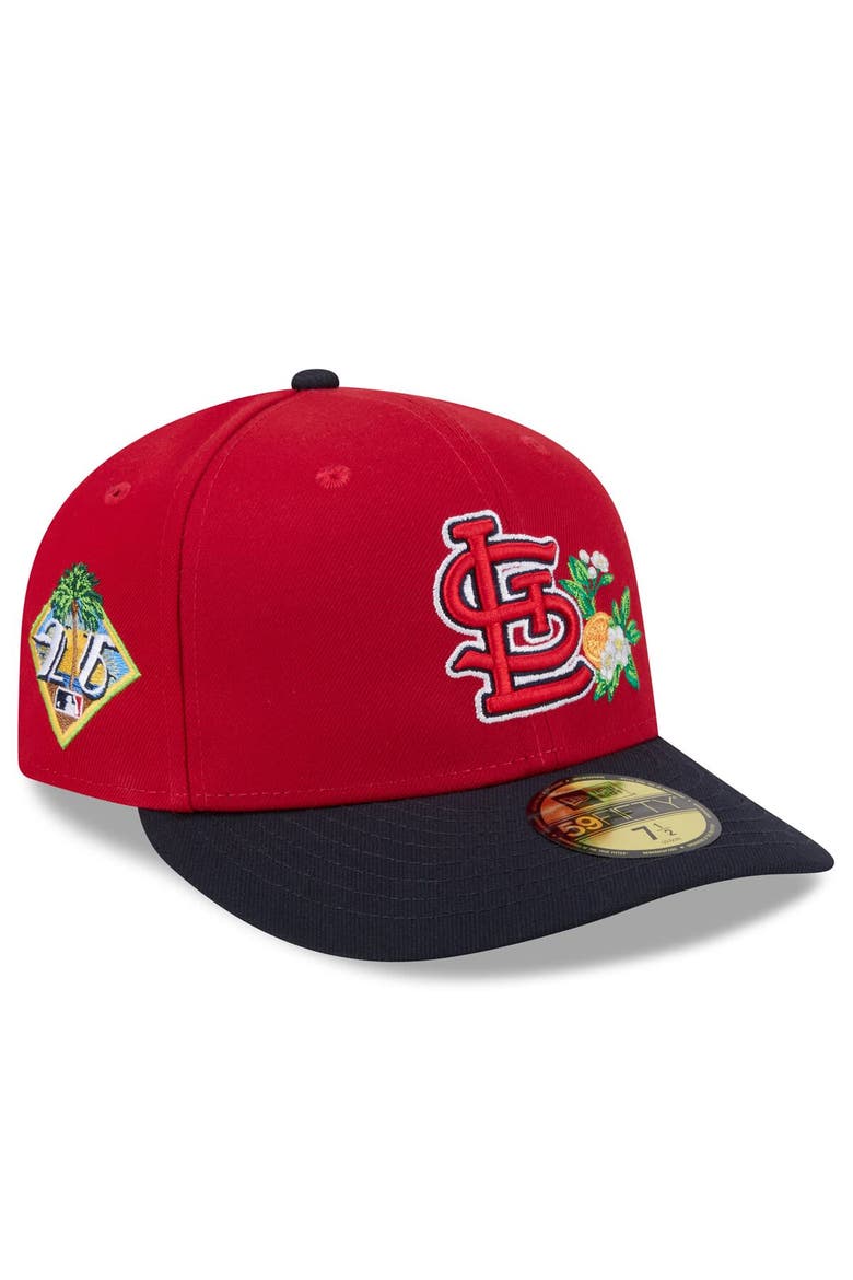 Men's New Era  Red/Navy St. Louis Cardinals 2026 Spring Training 59FIFTY Fitted Hat, Main, color, Red