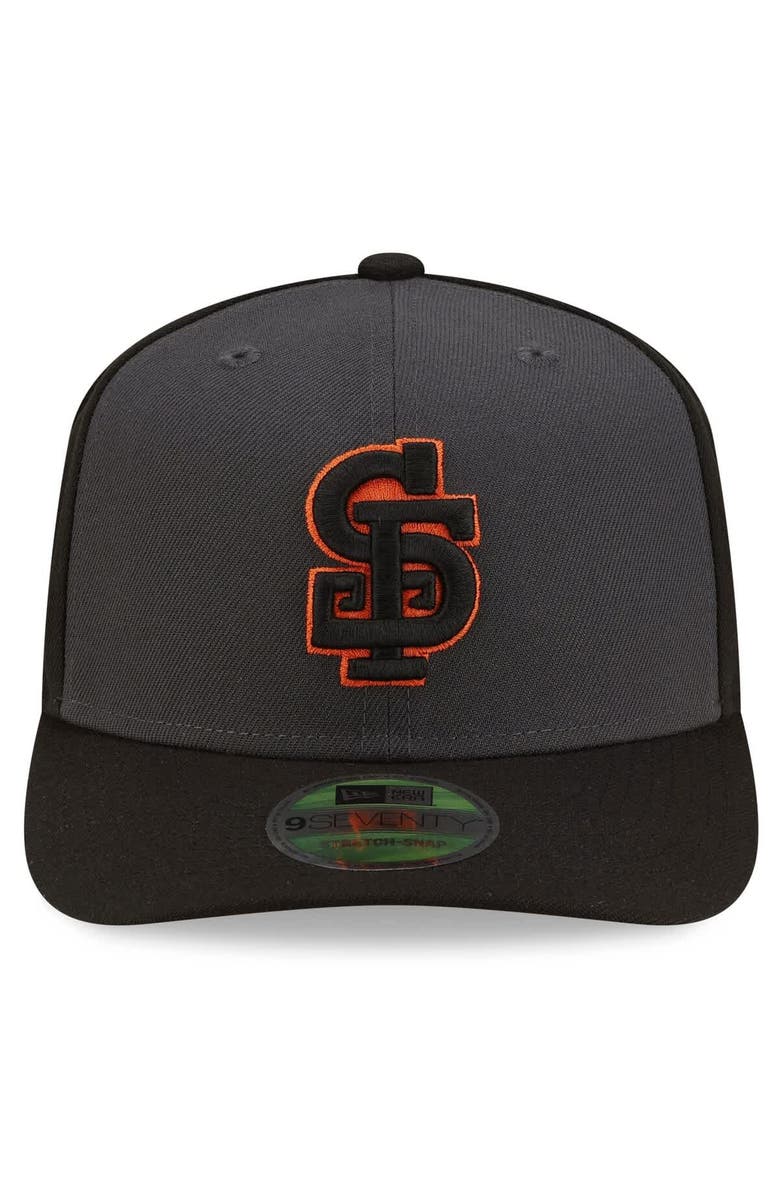 New Era Men's New Era  Gray/Black San Francisco Giants Player Replica Alternate 9SEVENTY Adjustable Hat, Alternate, color, Gray