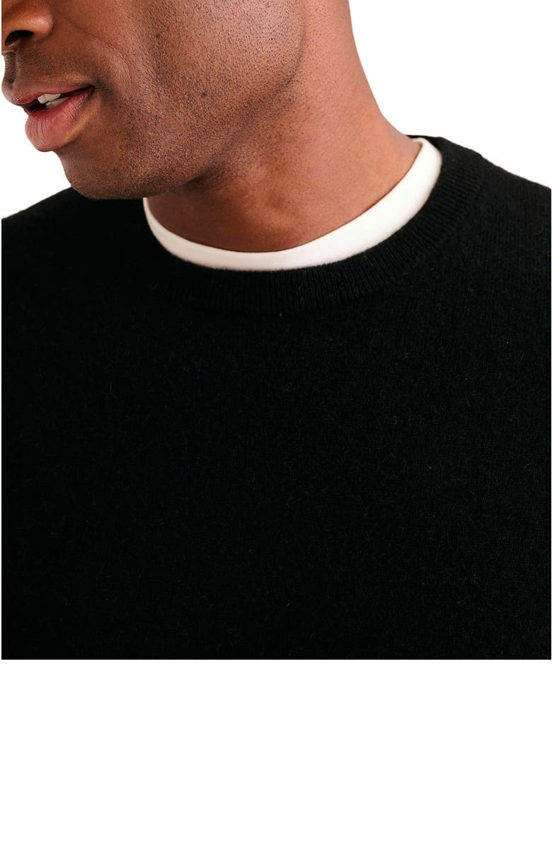 NAADAM The Original Cashmere Sweater, Alternate, color, Black