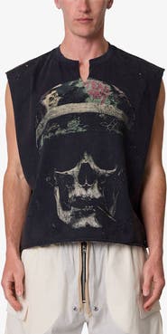mnml Head Shot Graphic Tank