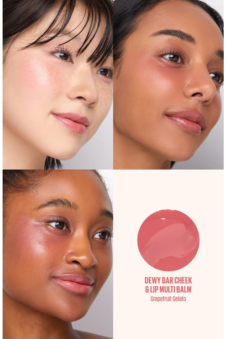 Dewy Bar Blush & Lip Balm, Alternate, color, GRAPEFRUIT GELATO